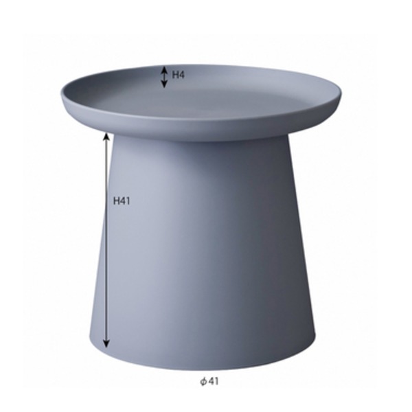 ラウンドテーブル S イエロー 組立品