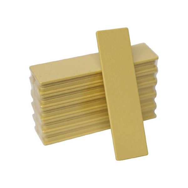 (まとめ) 日本統計機 マグネット式片面名札 22×82mm 黄 S25-1Y 1パック(10枚) 〔×3セット〕の通販は 7,017円