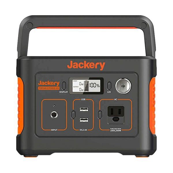 ジャクリ ポータブル電源 400N-P-400200-BKOR-JK5 1台 【北海道・沖縄・離島配送不可】