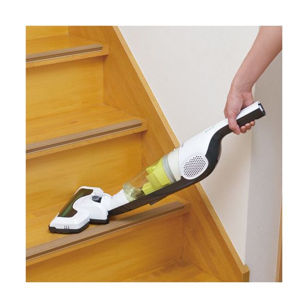 ツインバードコードレススティック型クリーナー ホワイト TC-5109W 1台