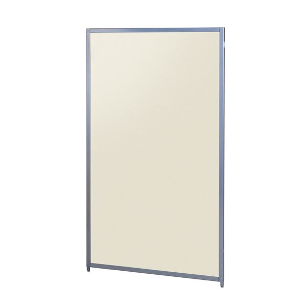 マグネットパーテーション/衝立 〔アイボリー〕 幅900×奥行20×高さ1525mm スチール製 〔リビング ダイニング〕 完成品の通販は