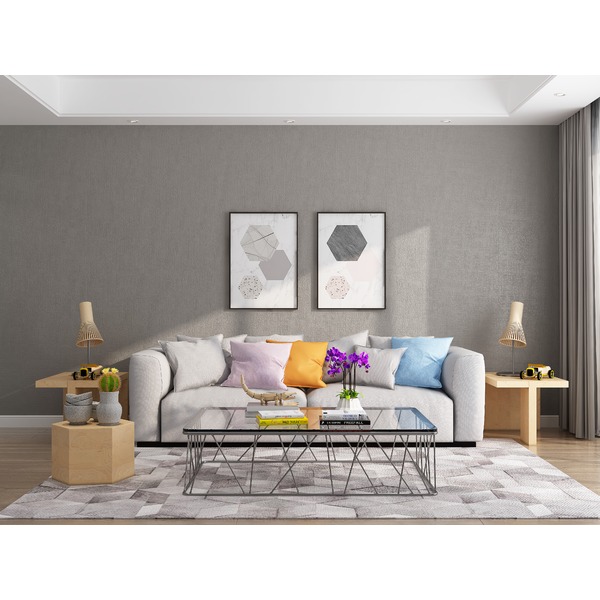 〔ウォジック〕20m巻 リメイクシート 壁紙シール ウォールデコシートワイド60cm幅 モカグレージュ系 9926の通販は