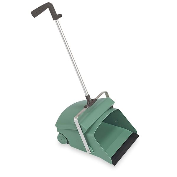 (まとめ) デカチリトリ/掃除用品 〔グリーン〕 1本柄 大容量 車輪付き 〔業務用 施設 店舗〕 〔×3セット〕の通販は 13,130円