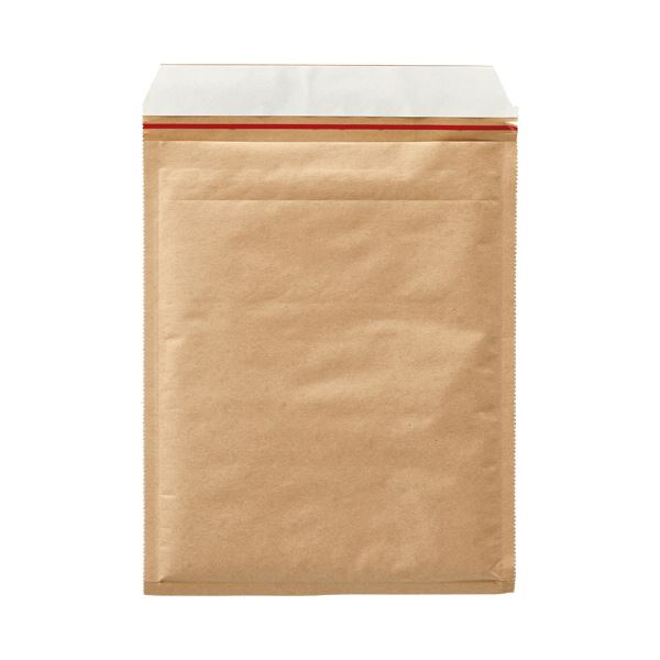 TANOSEE クッション封筒 CD/DVD2枚組用 内寸210×270mm 茶 1セット（300枚：150枚×2ケース） 【北海道・沖縄・離島配送不可】