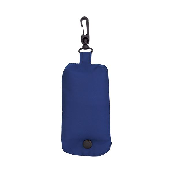 まとめ） ジーナス ECO コンパクトマイバッグネイビー 98080-NV 1枚