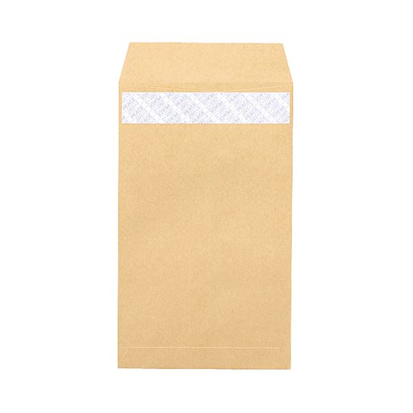 (まとめ) ピース R40再生紙クラフト封筒 テープのり付 角8 85g／m2 業務用パック 610 1箱（1000枚）  〔×5セット〕の通販は
