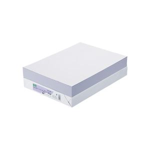(まとめ) TANOSEE αエコカラーペーパーII B4 パープル 1冊（500枚）  〔×10セット〕 【北海道・沖縄・離島配送不可】