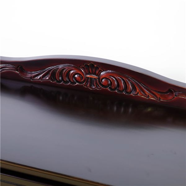 キャビネット/収納棚 約幅110×奥行40×高さ85.5cm ブラウン 完成品 〔リビング ダイニング 寝室〕 【北海道・沖縄・離島配送不可】_3