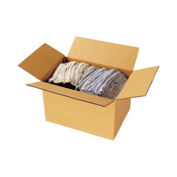 （まとめ）TANOSEE 無地ダンボール箱 B4（S）サイズ 高さ250mm 1パック（10枚） 〔×5セット〕の通販は 9,724円