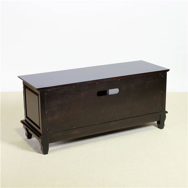 木製 ローボード/テレビ台 Sサイズ 約幅112×奥行40×高さ50.5cm ブラウン 完成品 〔リビング ダイニング 寝室〕 【北海道・沖縄・離島配送不可】_2