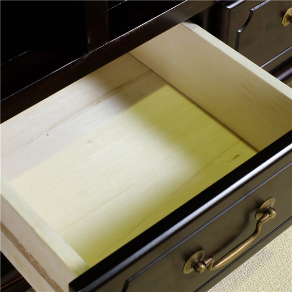 木製 ローボード/テレビ台 Sサイズ 約幅112×奥行40×高さ50.5cm ブラウン 完成品 〔リビング ダイニング 寝室〕 【北海道・沖縄・離島配送不可】_5