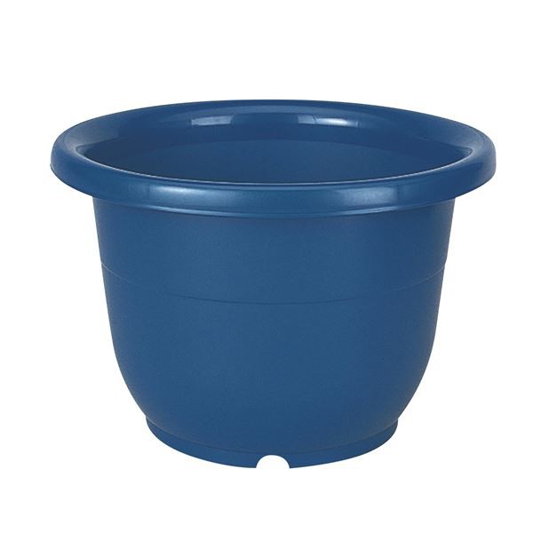 まとめ ベーシック 植木鉢 ポット 輪鉢 10号 ブルー 穴付き シンプル ガーデニング用品 園芸 40個セット の通販はau Wowma フジックス