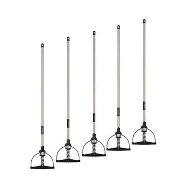 （まとめ）テラモト ニューダンディモップ 糸なしCL-900-138-0 1セット（5本）〔×3セット〕