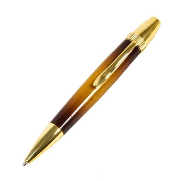 日本製 Air Brush Wood Pen サンバースト ボールペン(ギター塗装)〔パーカータイプ/芯：0.7mm〕桜/チェリーウッドの通販は
