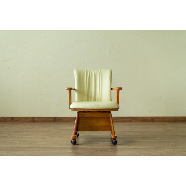 NEWキャスター付き回転式チェア ナチュラル（NA）の通販は