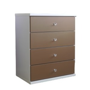 日本製 コンパクトチェスト 幅59.5cm 4段 キャメル スライドレール付き 木製チェスト チェスト 完成品 【北海道・沖縄・離島配送不可】