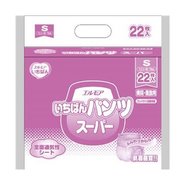 （まとめ）カミ商事 エルモア いちばん パンツスーパー S 1パック（22枚）〔×10セット〕 【北海道・沖縄・離島配送不可】 まとめ）カミ商事 エルモア いちばん パンツスーパー S 1パック（22枚