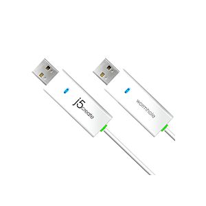 （まとめ）j5 Create wormholeswitch 1.8m JUC100 1本〔×3セット〕 【北海道・沖縄・離島配送不可】
