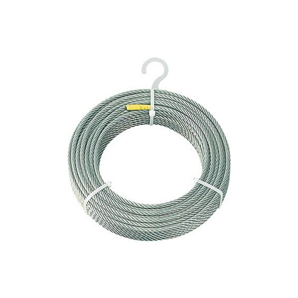 TRUSCO ステンレスワイヤーロープ Φ4mm×100m CWS-4S100 1本 32,163円
