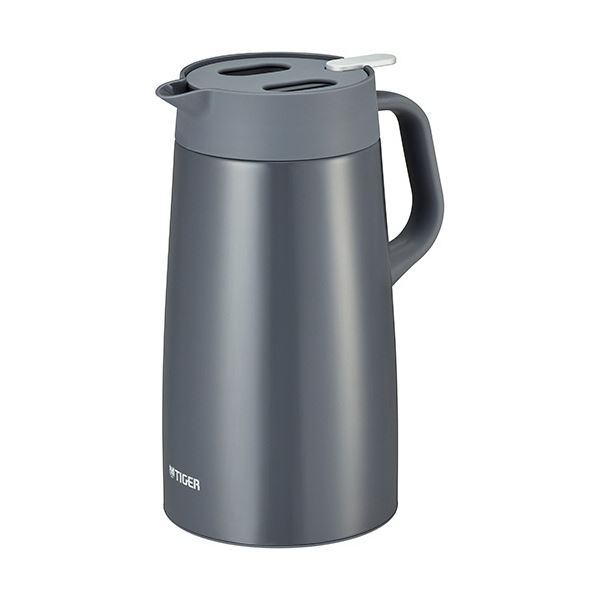タイガー魔法瓶 ステンレスポット 1.6L ダークグレー PWO-A160HD 1個 【北海道・沖縄・離島配送不可】の通販は 10,215円