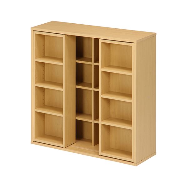 【新品】☆ダブルスライド付き　書棚 ＮＡ☆【OUTLET】 新品】☆ダブルスライド付き 書棚 NA☆【OUTLET】