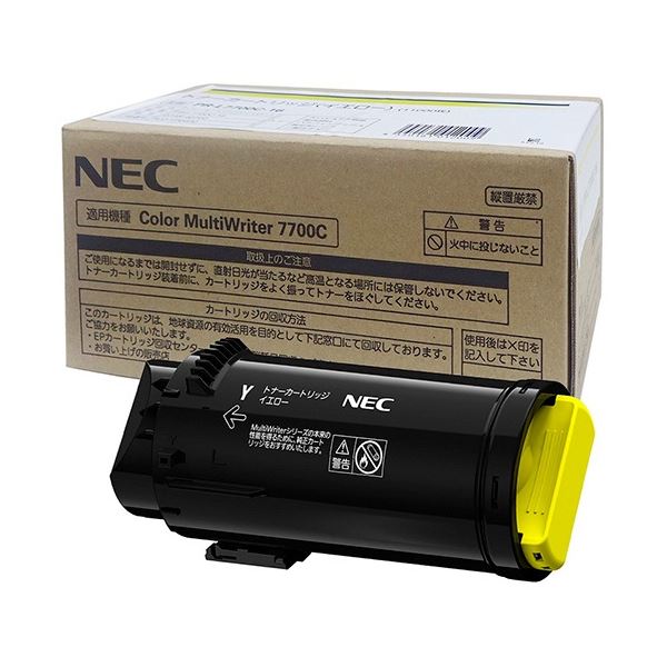NEC 大容量トナーカートリッジ イエロー PR-L7700C-16 1個 【北海道・沖縄・離島配送不可】