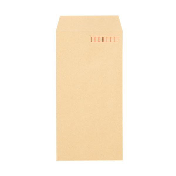(まとめ）TANOSEE クラフト封筒 テープ付 70g 長3 〒枠あり 1000枚入×3パック〔×3セット〕 【北海道・沖縄・離島配送不可】