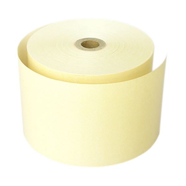 小林 カラーサーマルロール紙 58mm幅×63m巻 クリーム 23-400400-08 1箱(8巻) 【北海道・沖縄・離島配送不可】