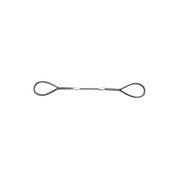 (まとめ) TRUSCO Wスリング Aタイプ 6mm×1.0m GR-6S1 1本 〔×5セット〕 【北海道・沖縄・離島配送不可】