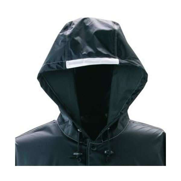 （まとめ）川西工業 防水レインパーカー ブラックフリーサイズ #3535 1着〔×5セット〕 まとめ）川西工業 防水レインパーカー ブラックフリーサイズ #3535 1着