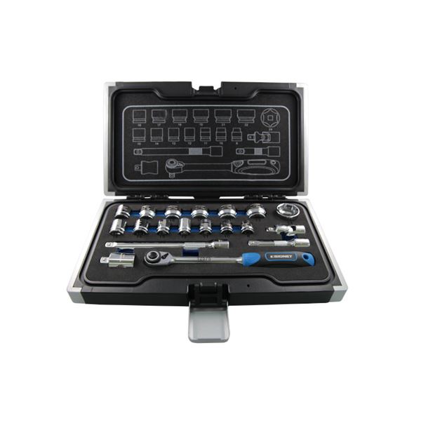 SIGNET（シグネット） 12134 3/8DR 19PC ショートソケットセット（6角） 【北海道・沖縄・離島配送不可】の通販は