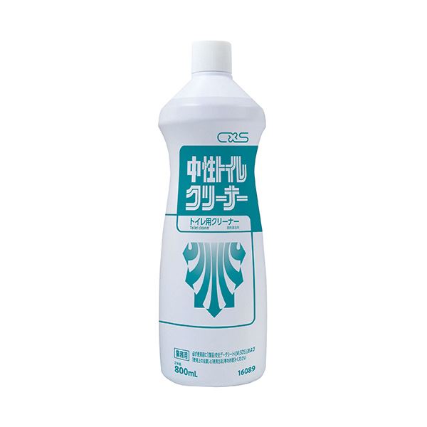 （まとめ）シーバイエス 中性トイレクリーナー800ml 1本〔×10セット〕 【北海道・沖縄・離島配送不可】