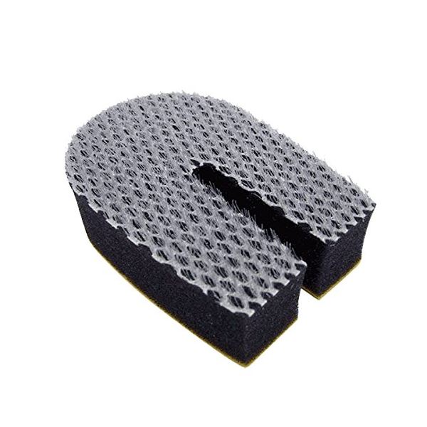 (まとめ) キッチンスポンジ/キッチン用品 〔シンク・排水口用 U型〕 日本製 『ASSO』 〔×240個セット〕 【北海道・沖縄・離島配送不可】