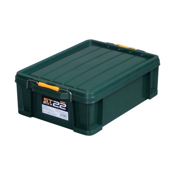 (まとめ) アステージ STボックス DKグリーン#22 ST-22DGL 1個 〔×10セット〕 【北海道・沖縄・離島配送不可】