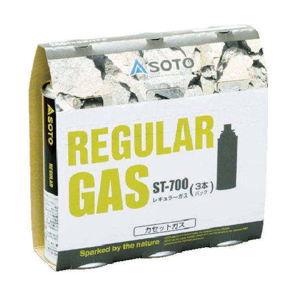 （まとめ）新富士バーナー SOTO FUELST7001 1パック（3本）〔×5セット〕 【北海道・沖縄・離島配送不可】