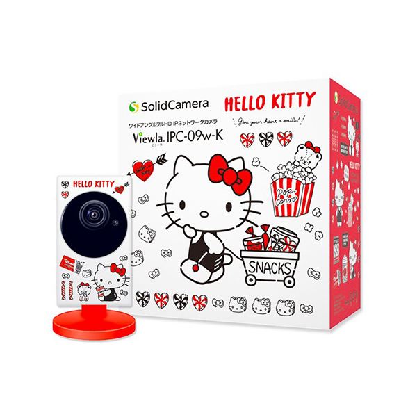 ソリッドカメラ ワイドアングルフルHD IPネットワークカメラ IPC-09w-Kの通販は