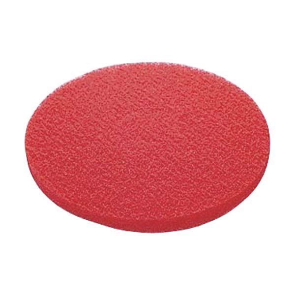 (まとめ）山崎産業(ポリシャー用パッド)51ラインフロアパッド9赤(保守用) E-17-9-R 1パック(5枚)〔×3セット〕の通販は