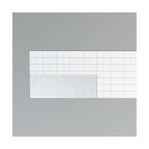 (まとめ）TANOSEE 製本テープ 契約書割印用25mm×30m ホワイト 1セット（10巻）〔×3セット〕 【北海道・沖縄・離島配送不可】_2