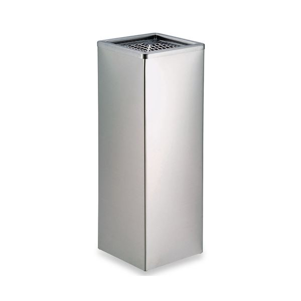 テラモト ステン角型灰皿 GPX-28A 2.1L SS-955-010-0 1台 【北海道・