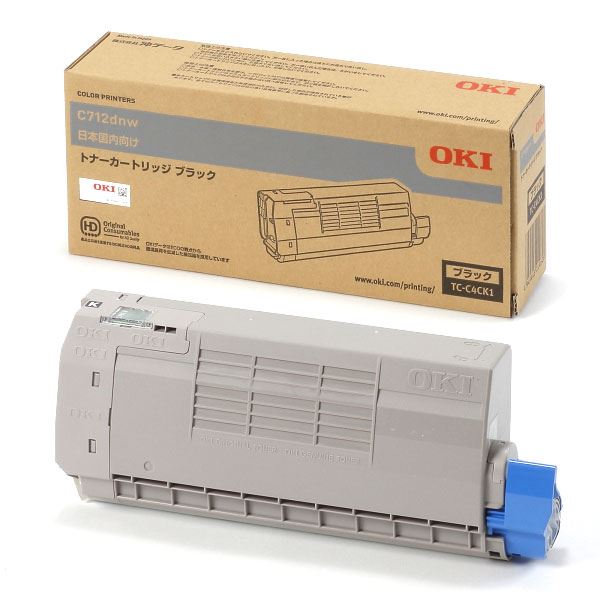 〔純正品〕 OKI TC-C4CK1 トナーカートリッジ ブラック 【北海道・沖縄・離島配送不可】