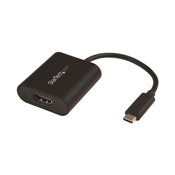（まとめ）StarTech.com USB-C-HDMI変換アダプタ プレゼンテーション・モード切替スイッチ CDP2HD4K60SA 1個 〔×3セット〕の通販は 14,672円