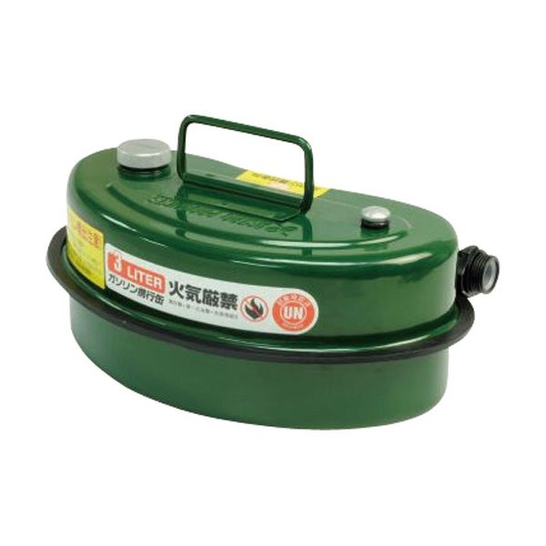 (まとめ) ワールドツール アストロプロダクツ ガソリン携行缶 3L 1缶 2007000009536 〔×3セット〕 【北海道・沖縄・離島配送不可】