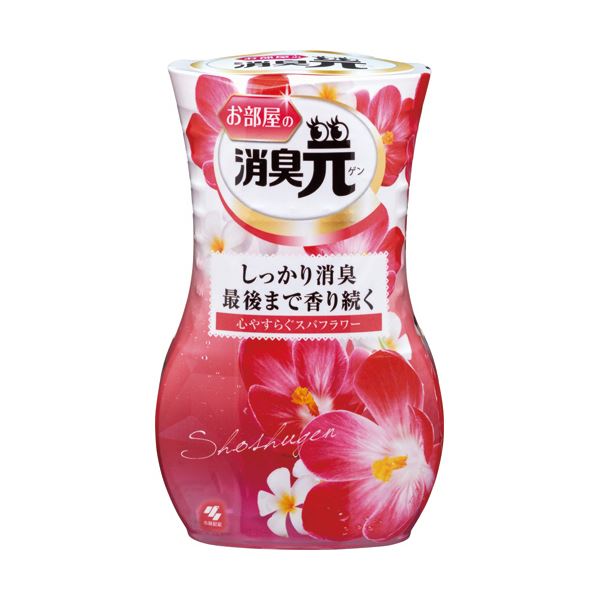 （まとめ）小林製薬 お部屋の消臭元 心やすらぐスパフラワー 400ml 1セット（5個） 〔×3セット〕の通販は