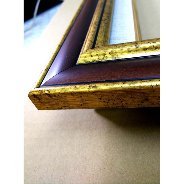 ダークブラウンアンティーク額 額装品 世界の名画9573 F6 モネ 花畑 の通販はau Pay マーケット フジックス