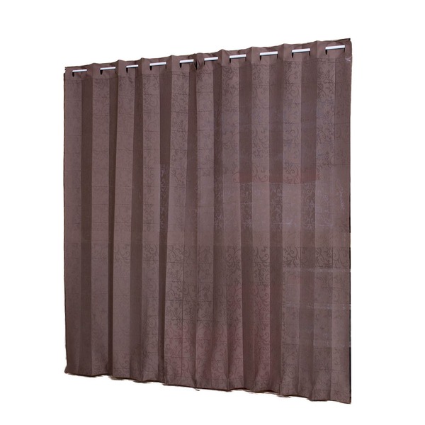 押入れ用アコーディオンカーテン 2枚組 ブラウンの通販は 5,649円