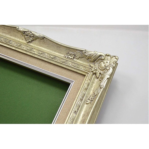 ルイ式油額〕高級油絵額・キャンバス額・豪華油絵額・模様油絵額