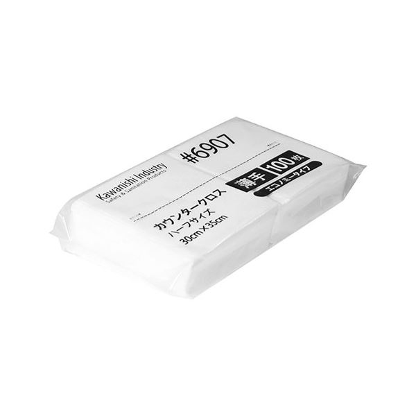 カウンタークロスE薄手ハーフ100枚X24P ホワイトの通販は