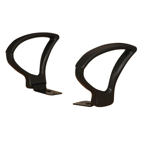 オフィスチェア用 オプション肘 〔左右セット ブラック 本体別売り〕 幅47mm ALPHA-G K-921 K-922 K-926 K-927 KHC-001対応の通販は 6,276円