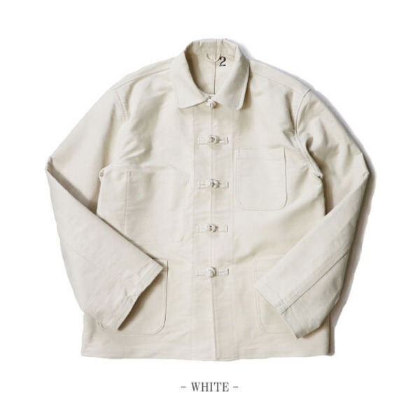 モールスキンチャイナジャケット ナチュラル 1（Mサイズ） 【北海道・沖縄・離島配送不可】