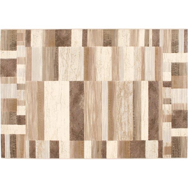 防炎 ラグマット/絨毯 〔約160×230cm ベージュ 〕 ホットカーペット対応 ウィルトン マルモ プレーベル 17213/BE〔代引不可〕送料込み カーペット⁄ラグマット 約160×230cm 361⁄BE(ベージュ) 防炎 ホット